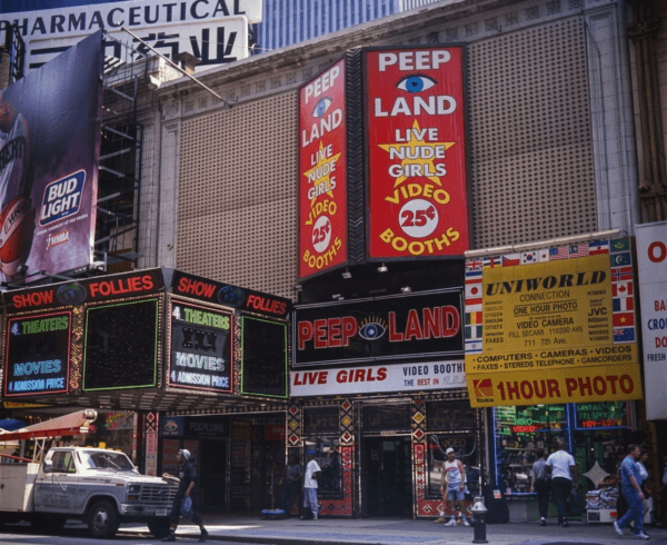 New York in the 1990s.