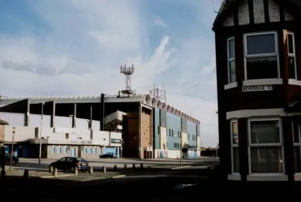 Old Manchester City FC Stadium: Maine Road, Moss Side, Manchester, UK