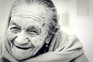 Old Lady Smiling