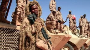 Army outnumbered on Khartoum's streets - GETTY IMAGES