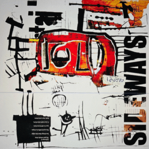 An abstract digital image by sw1digital for sideways poem by Skendong Poetry