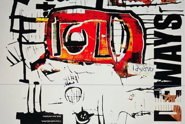 An abstract digital image by sw1digital for sideways poem by Skendong Poetry